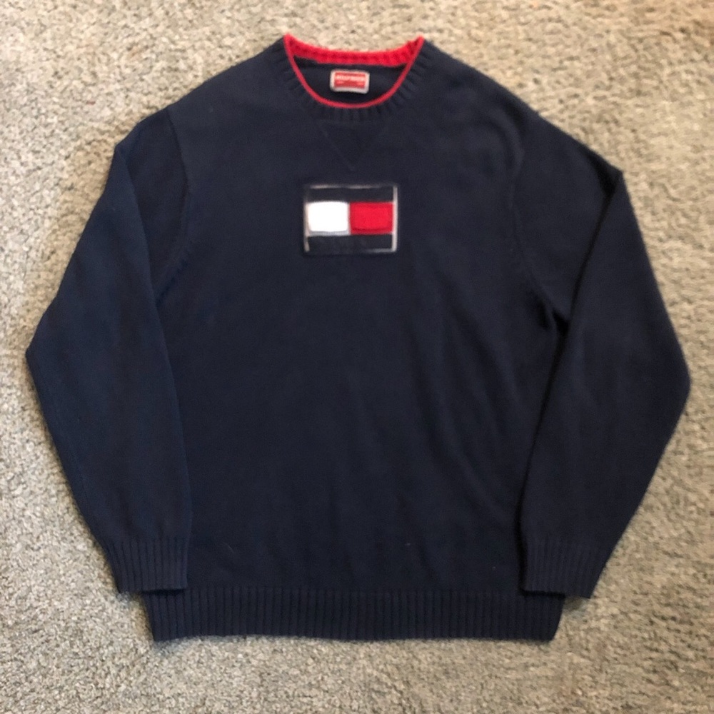 Y2K Tommy Hilfiger pullover sweatshirt